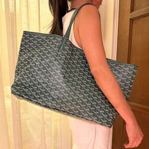 Goyard Emerald Green Tote